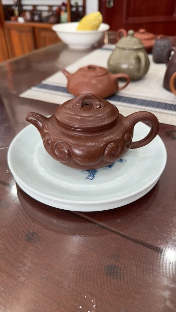 茶具紫砂壶仿古壶仿古如意