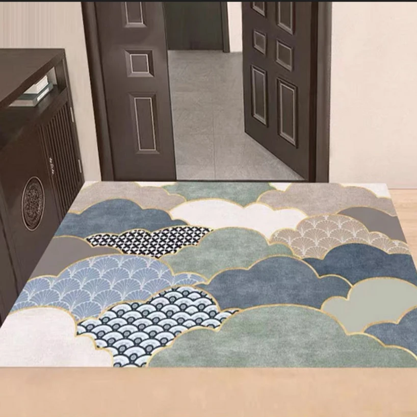 卡通可爱门厅脚垫入户门垫轻奢简约风可随意裁剪吸水家用地垫
