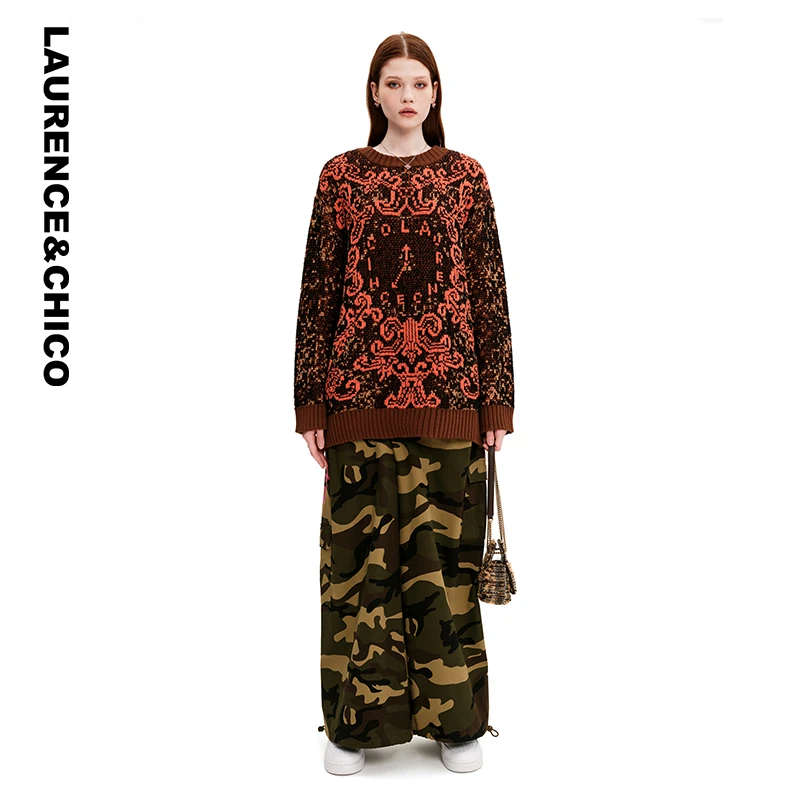 LAURENCE & CHICO【CHICO专属】提花针织衫C3AQ10116007