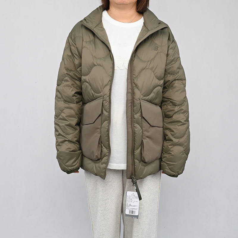 New Balance/24冬季男子保暖运动休闲简约上衣NPE41261-KH