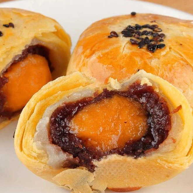 【13.9元到手20袋】蛋黄酥传统糕点休闲月饼独立包装零食蛋黄酥、