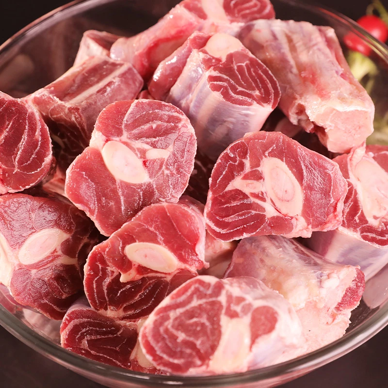 肉大厨草原羔羊羊腱子肉切块肉质鲜嫩1.25kg/袋*2袋