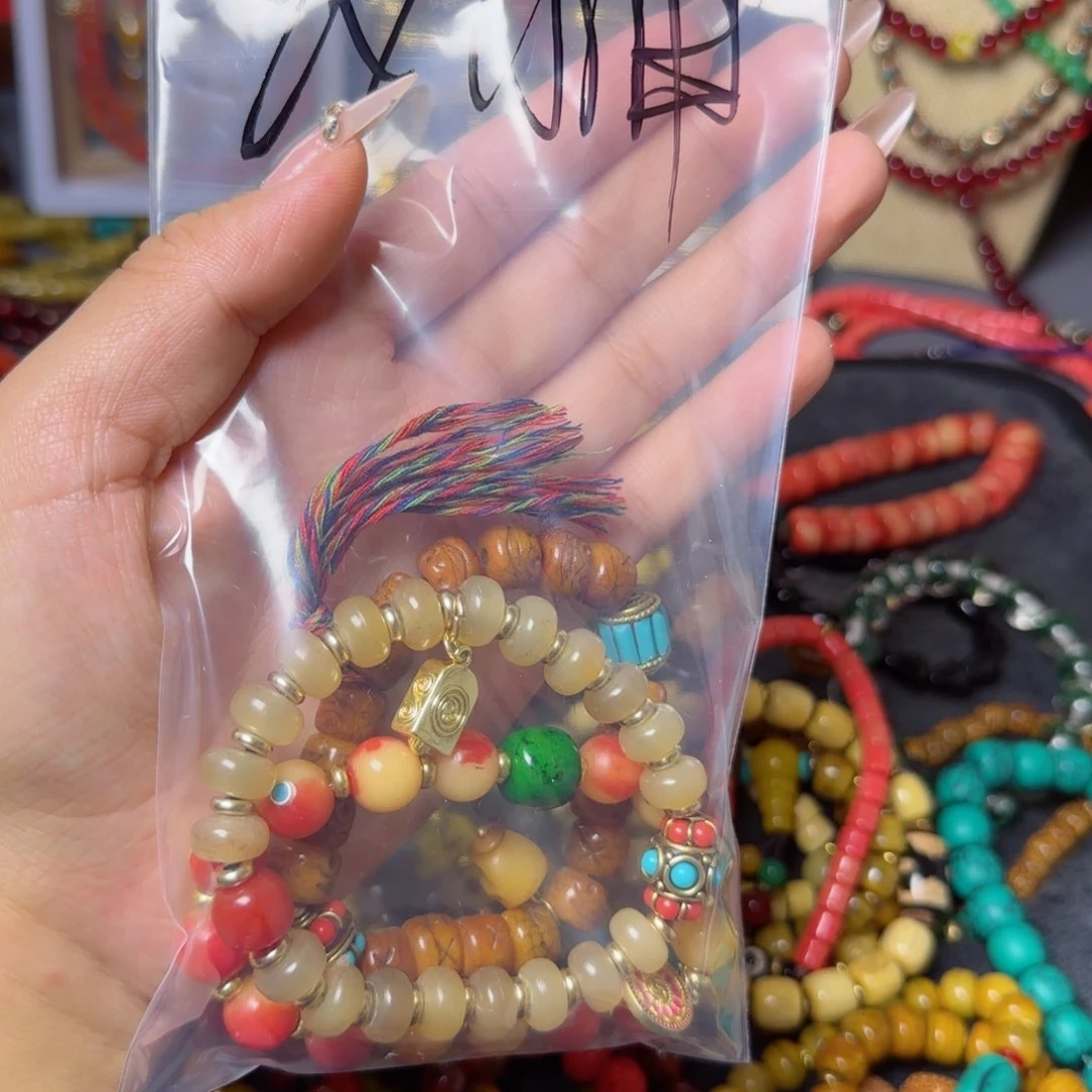 琉璃手工艺品汐*。手串