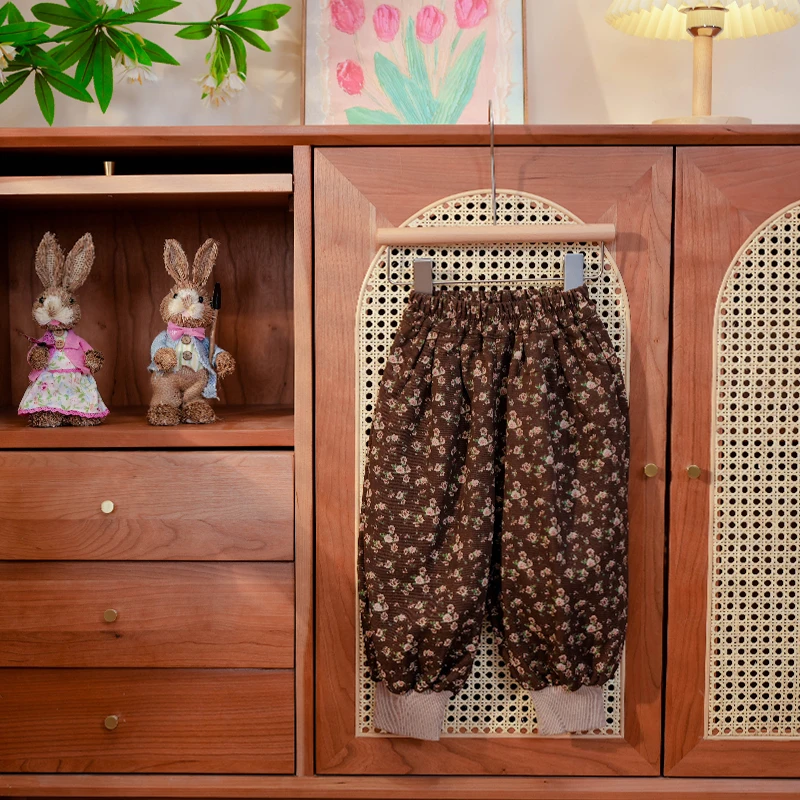 【萝卜邦】C6163女童碎花萝卜裤秋季宝宝休闲裤打底韩版洋气百搭裤