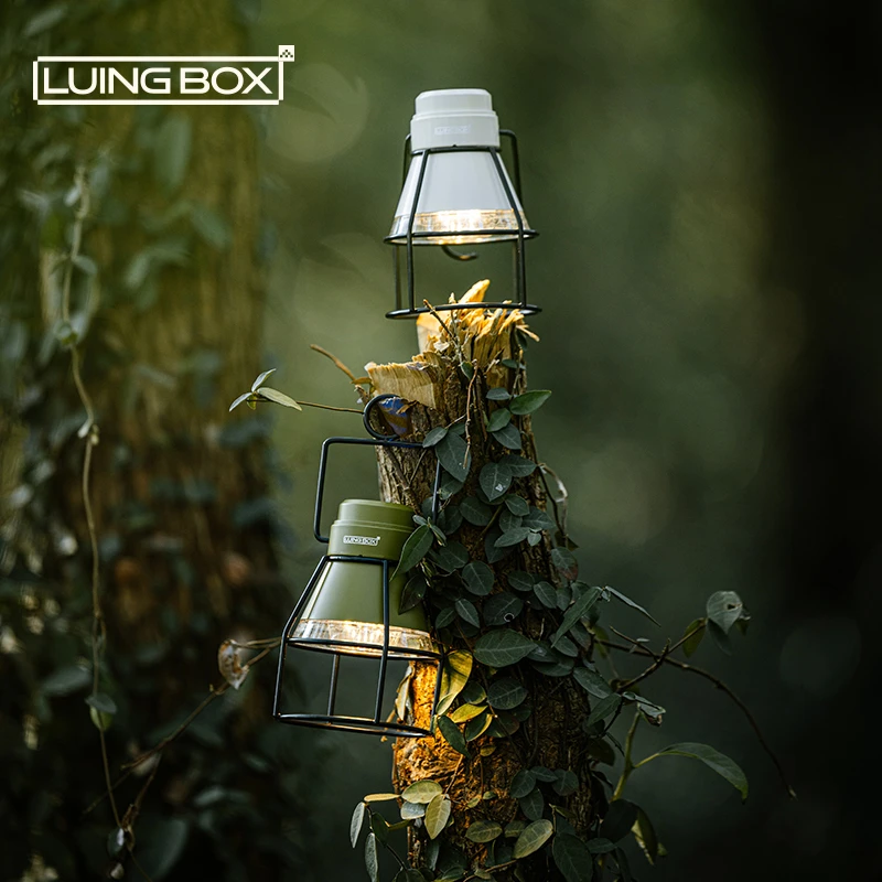 LUING BOX露营盒子x吾皇联名 流萤铃铛灯 户外营地灯充电灯