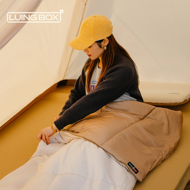 LUING BOX露营盒子 暖阳睡袋 成人户外可拼接睡袋 双人睡袋