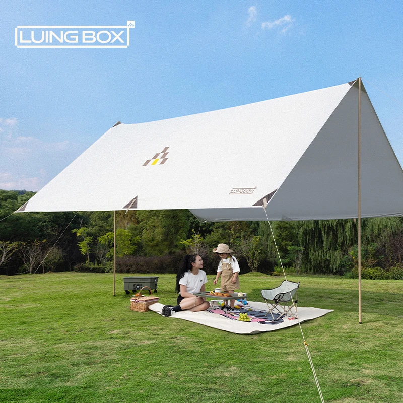 LUING BOX露营盒子 蕉阳天幕 户外精致露营涂银多人天幕帐篷