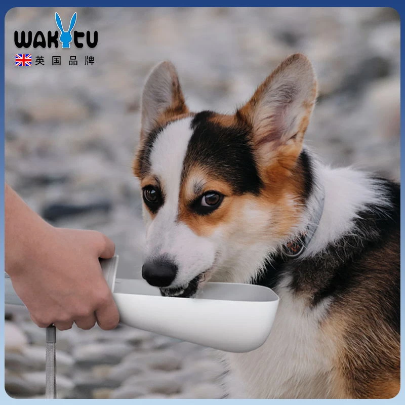 wakytu英国可折叠外出随行杯便携式喝水狗狗户外水杯宠物用品猫咪