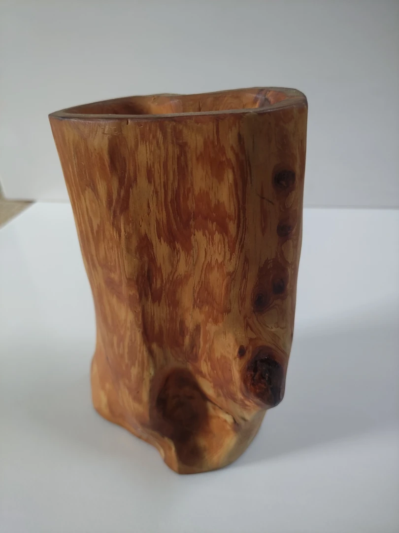 家居实木工艺摆件笔筒