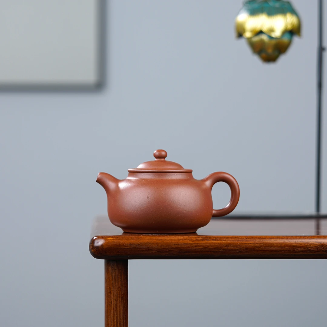 执素「文心藏器」长乐壶 红皮龙约220c 陈婷全手工制作