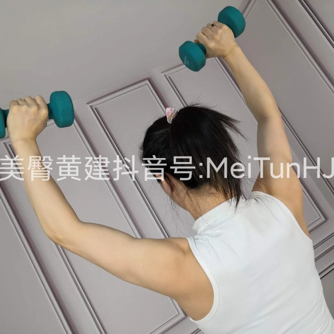 魂跳 健身铁芯包胶彩色哑铃2KG3KG4KG5KGzb