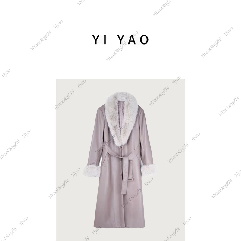 亦瑶定制    新款高端时尚气质女士宽松 保暖外套大衣3DWDD2756