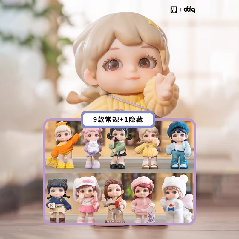 【拆盒】我的色彩发布会系列潮玩手办盲盒