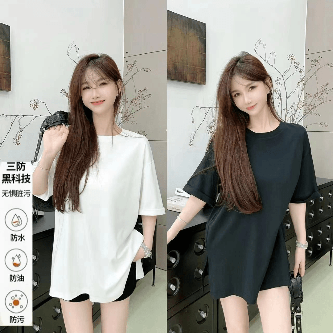 《简约经典》男女同款大版三防T恤（衣长76）