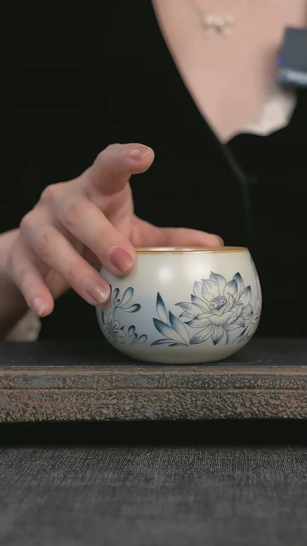 【闪购商品】AAA荷韵禅定杯@@D0024