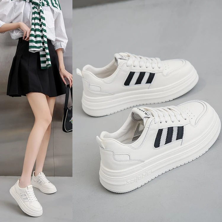 时尚休闲鞋穿上就不想脱下来的时尚单鞋2024年春季春秋网红百搭鞋