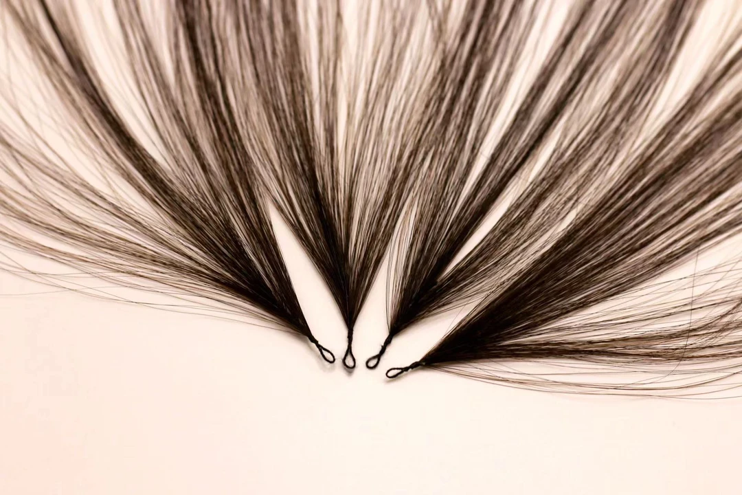 三代羽毛无折头少女原辫发可烫染可造型