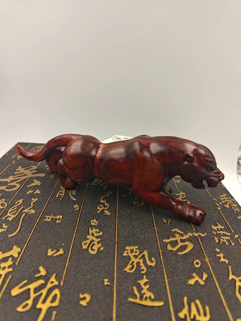 紫檀大豹子摆件（直播间）