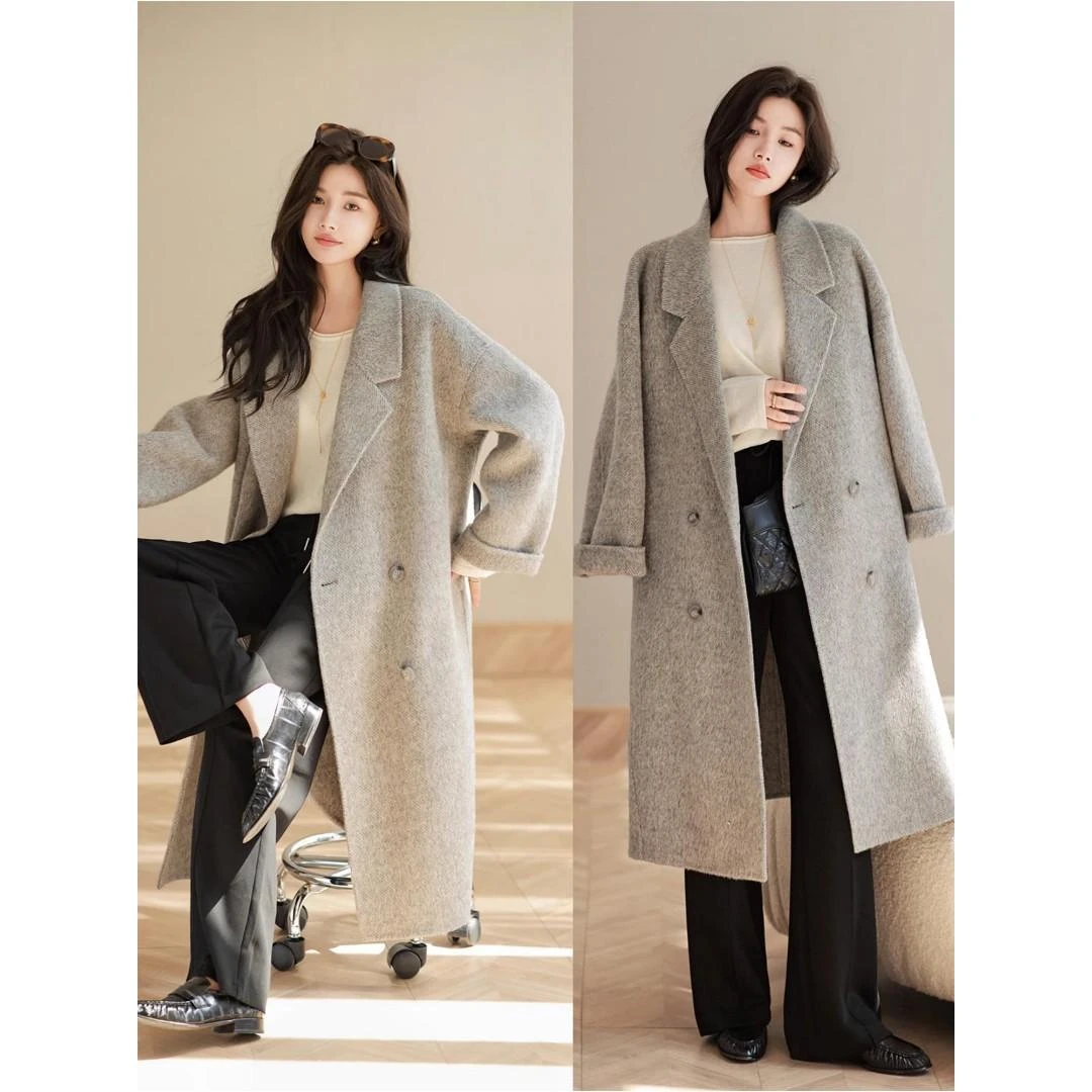 【赵大喜】现货！明.星大衣 | 定制色柔软细腻 上身显瘦 腔调穿搭