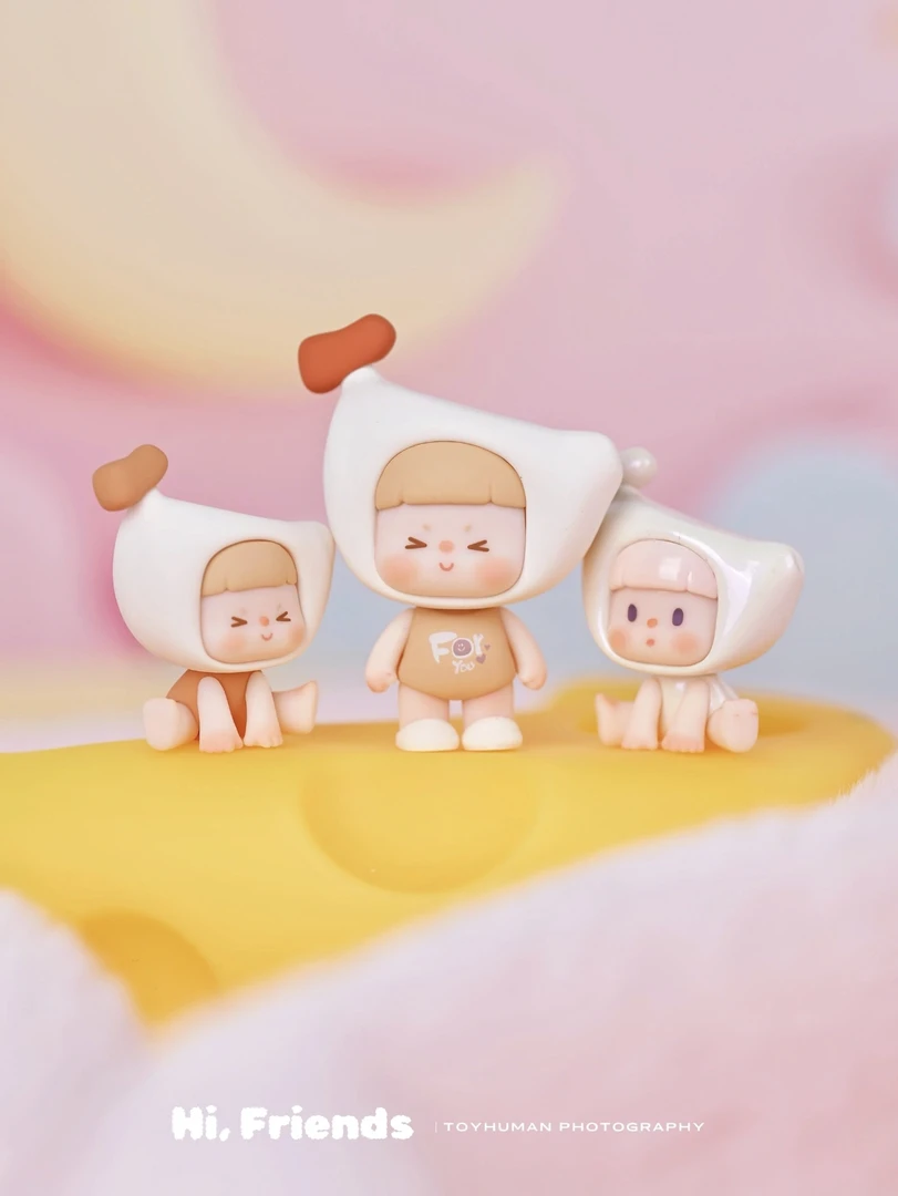 【默认拆盒拆袋】不二蕉个朋友系列萌粒盲盒（不包官瑕，不支持退换）