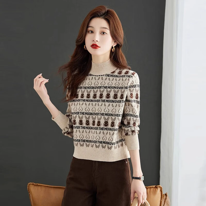 小个子短款毛衣女士内搭打底衫春秋季2025新款爆款时尚洋气上衣