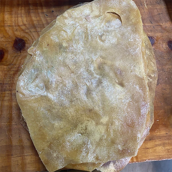 宣威农家土猪现剃老火腿皮 烧火腿皮散装营养