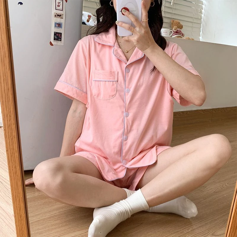 【亏本清仓】夏天短袖纯棉月子服薄款产后哺乳喂奶装春秋季孕妇睡衣