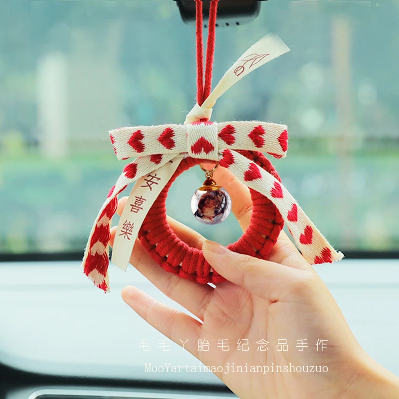 胎发纪念品母乳胎毛车挂件脐带diy奶制作婴儿出生礼品脐带保存盒