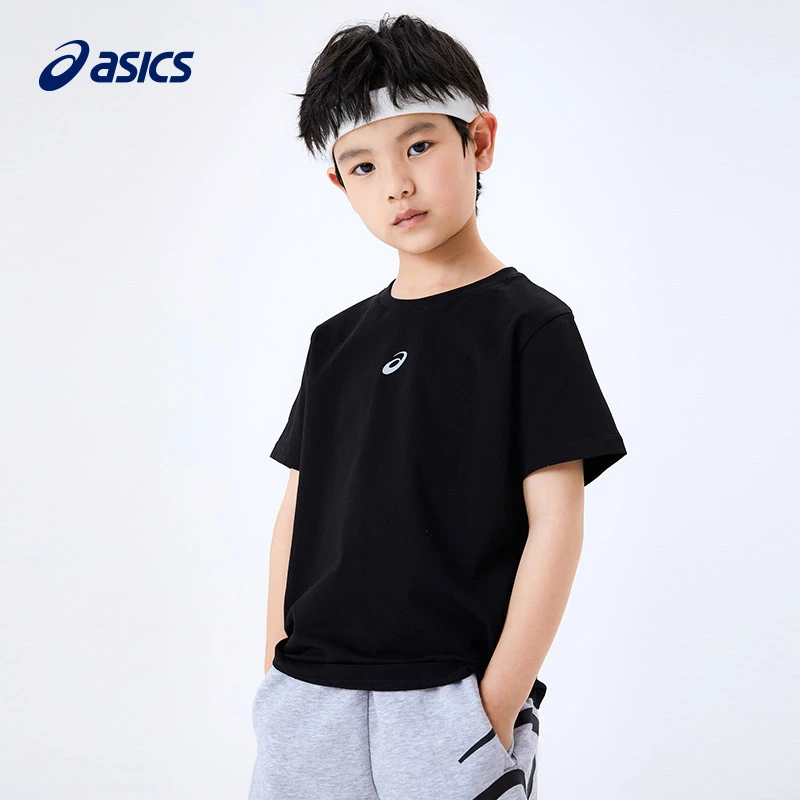 ASICS/亚瑟士儿童夏季新款男女童潮童短袖T恤332221175081