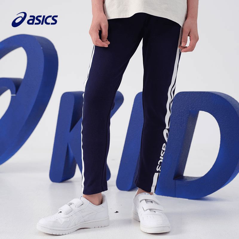 ASICS/亚瑟士儿童童装22夏新款女童运动瑜伽打底裤332221234054