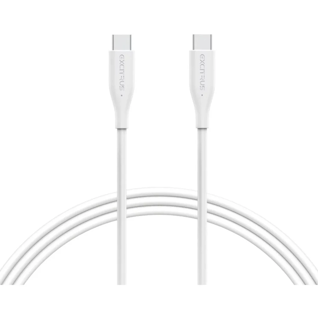 全新未使用  EXCITRUS 60W C-C数据线1.2m /3A数据线