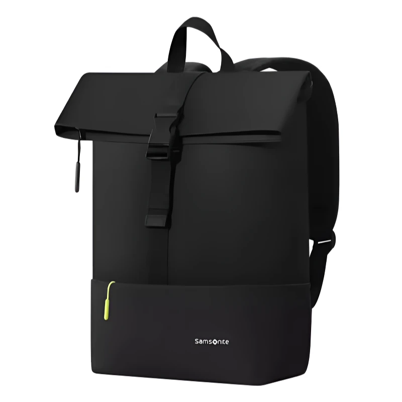 准新品  双肩包可折叠大开口学生书包商务出差14寸电脑包