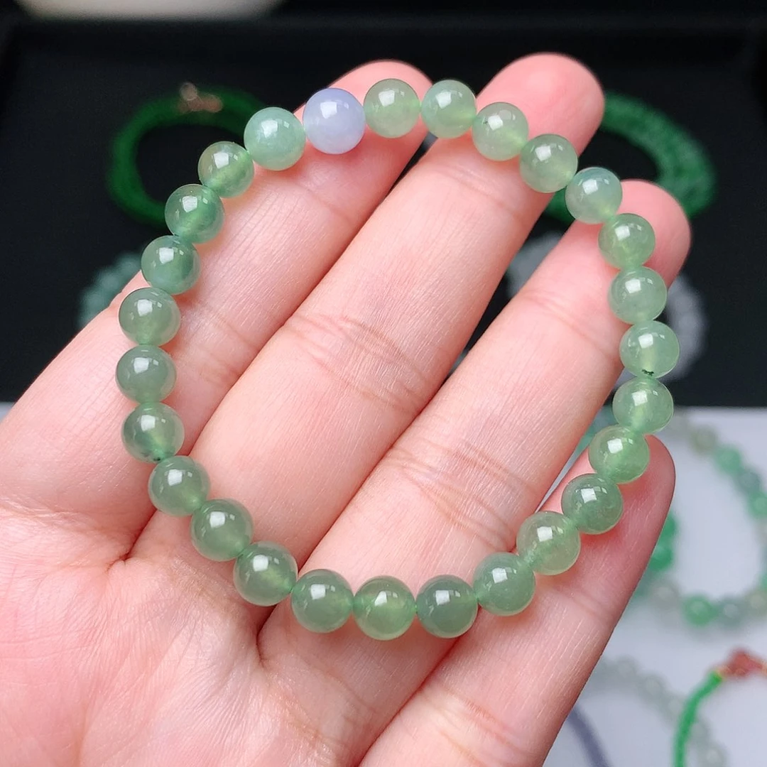 翡翠手链未镶嵌翡翠