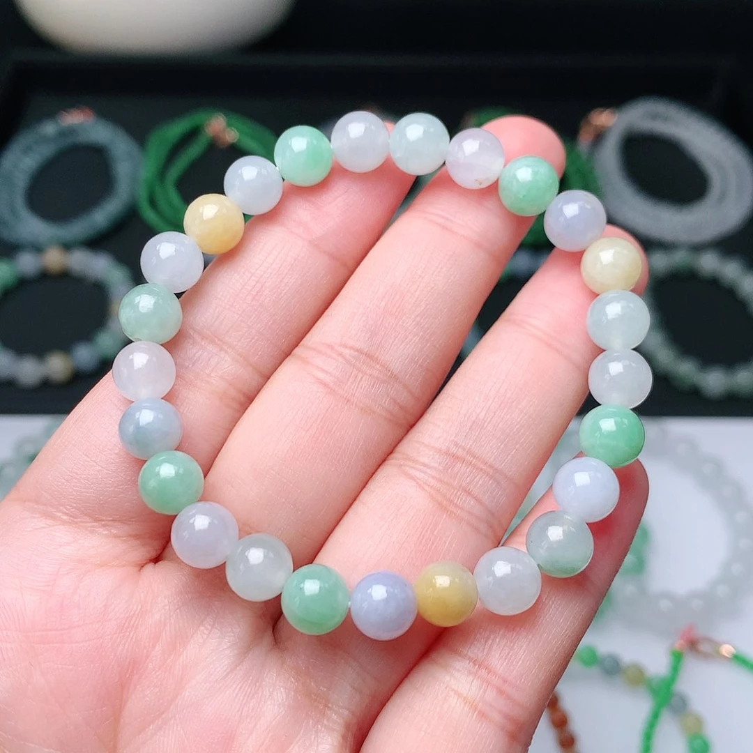 翡翠手链未镶嵌翡翠