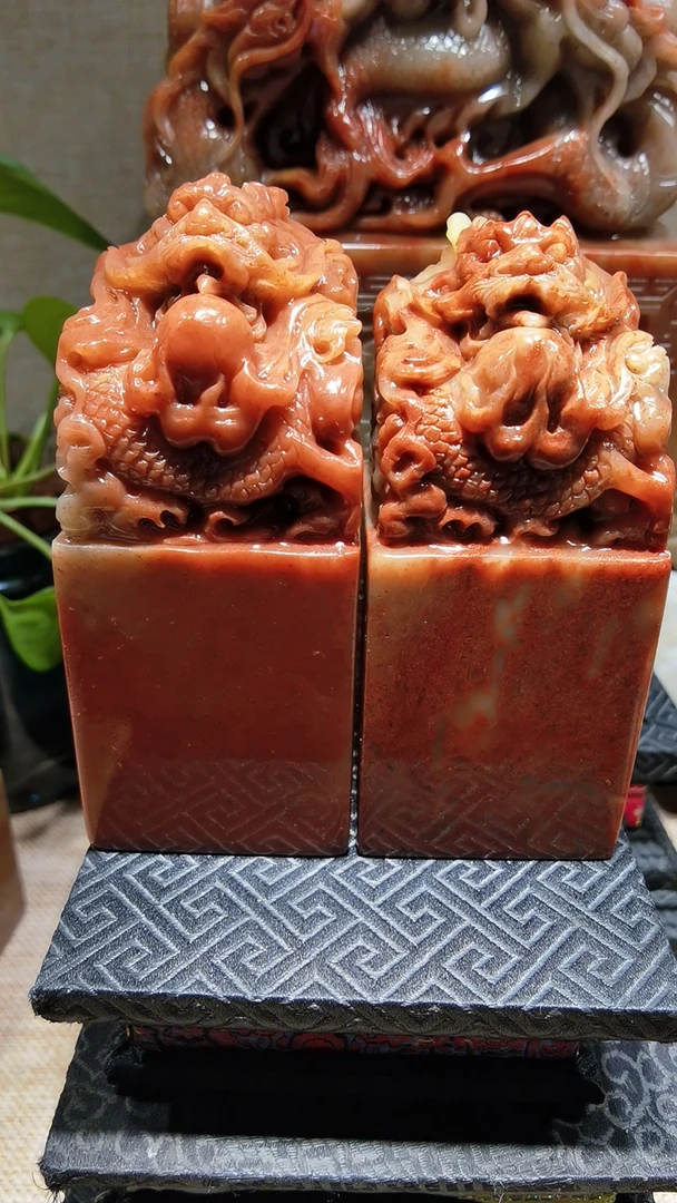 新作品正面龙一对