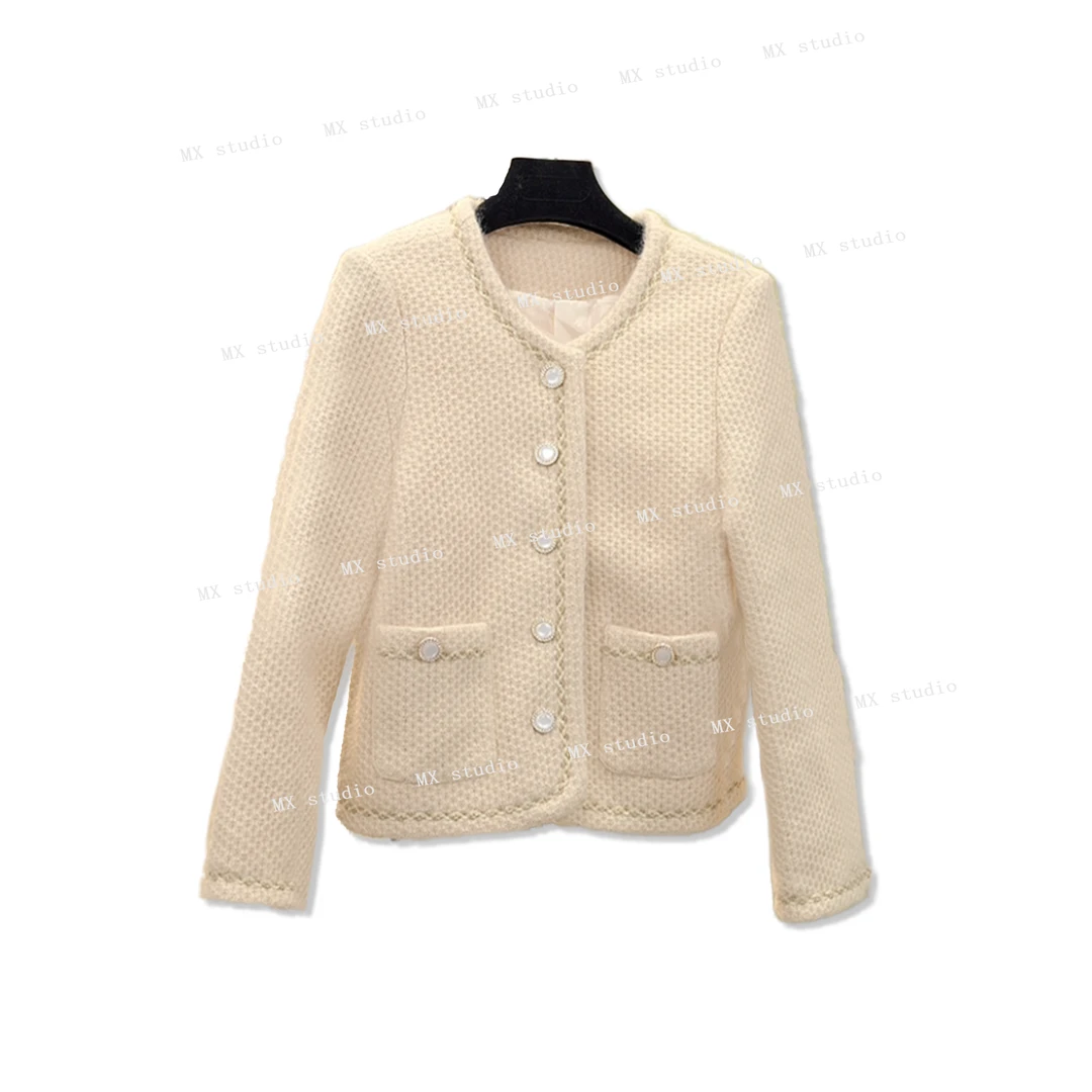 MN 24春秋款百搭时尚洋气名媛风小香风外套