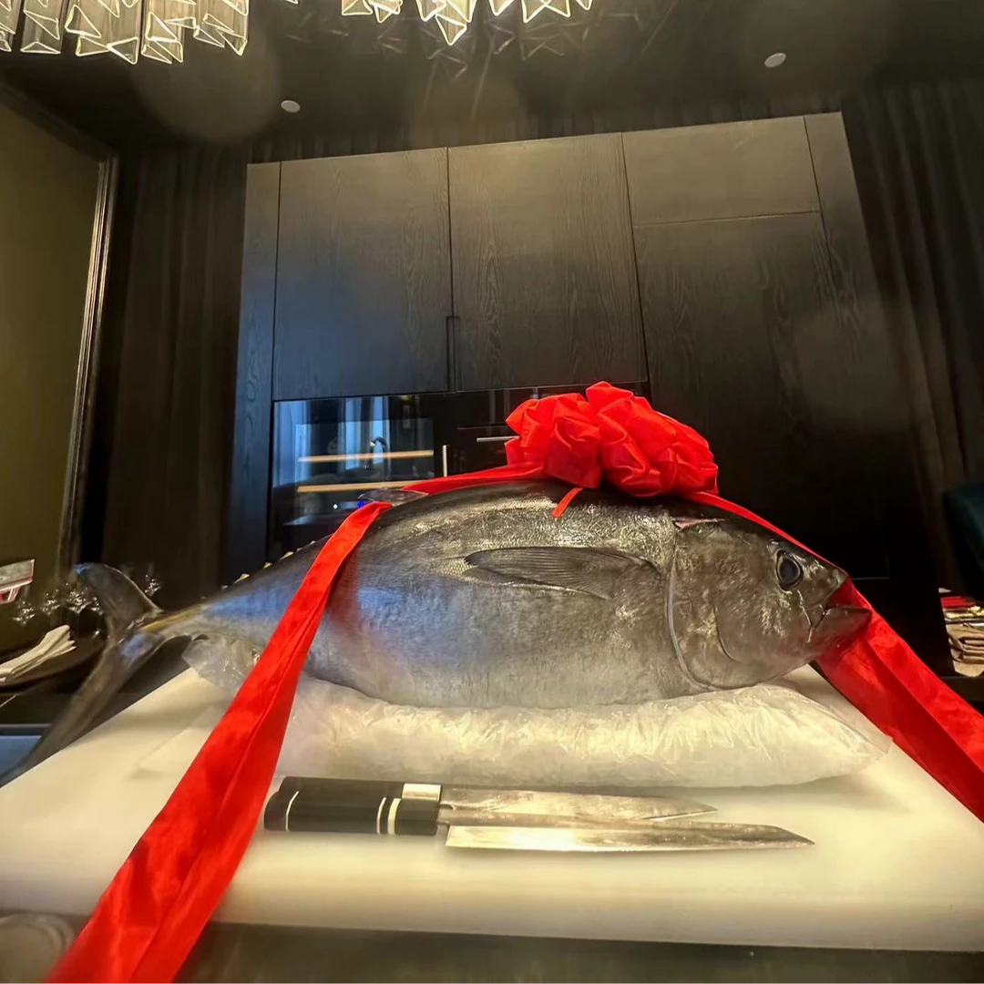 【直播间现切现称背肉】澳洲蓝鳍金枪鱼背肉250g起