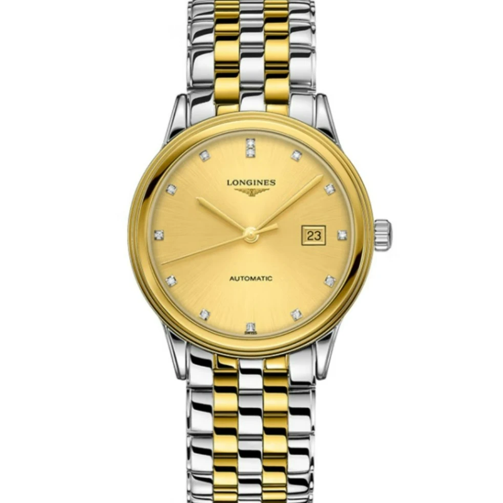 99新 Longines/浪琴 军旗984/40mm/自动机械男表