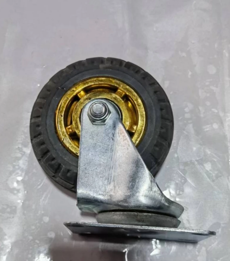 金胶静音轮胶轮脚轮万向轮定向轮刹车轮