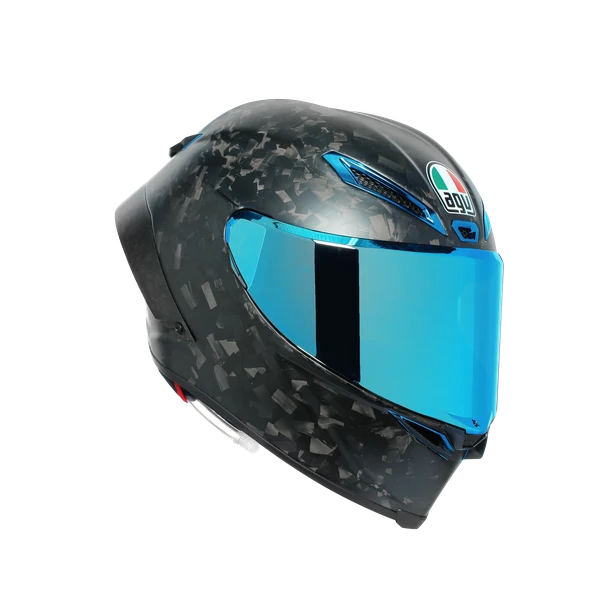 【特价改价款】AGV PISTA GPRR 冰蓝 碳纤维机车摩托全盔防摔头盔