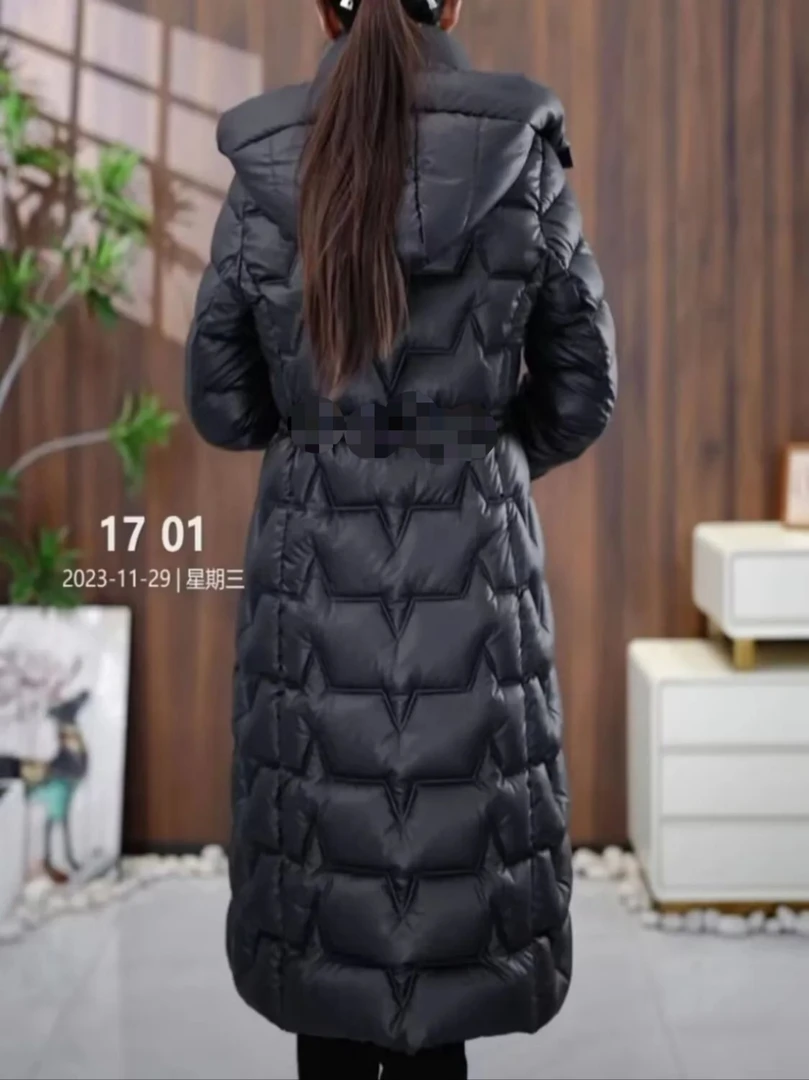 加厚大长款修身2023新款冬装大衣外套女士