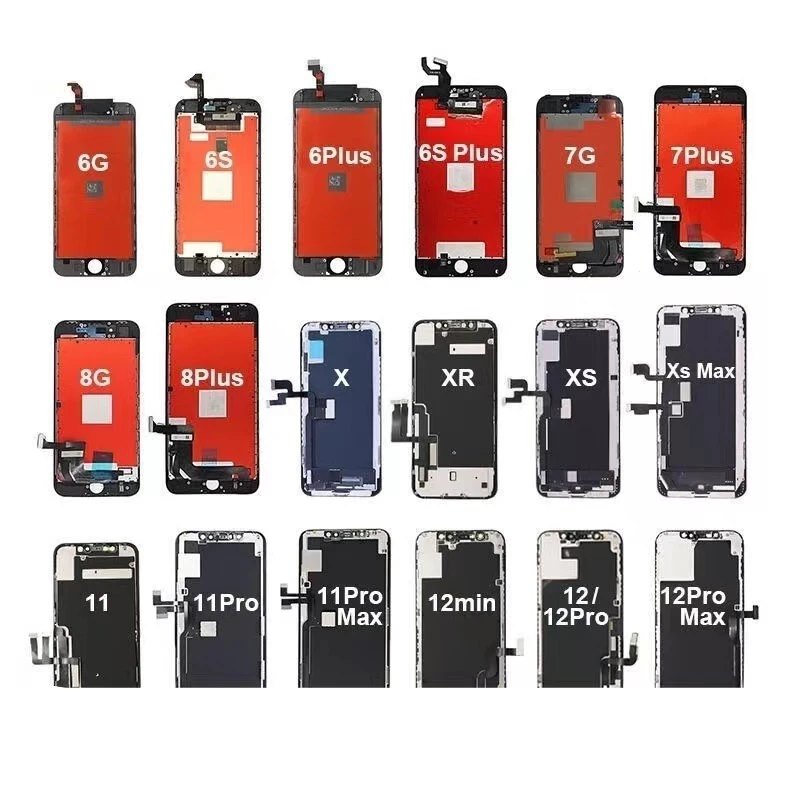 通用于苹果手机6s78pX屏幕总成iphone11液晶触摸屏优品手机屏幕