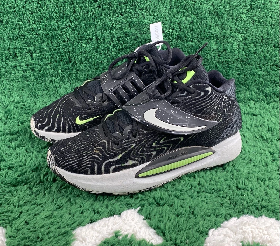 40码 KD14杜兰特 黑绿 原盒 公价969 篮球鞋编号A065