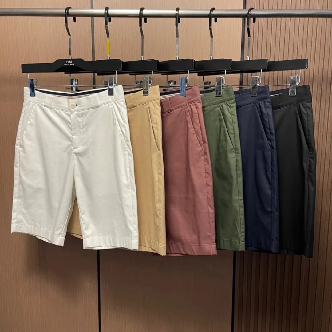 【1986】男士夏季时尚百搭净版短裤AB156纯色薄款