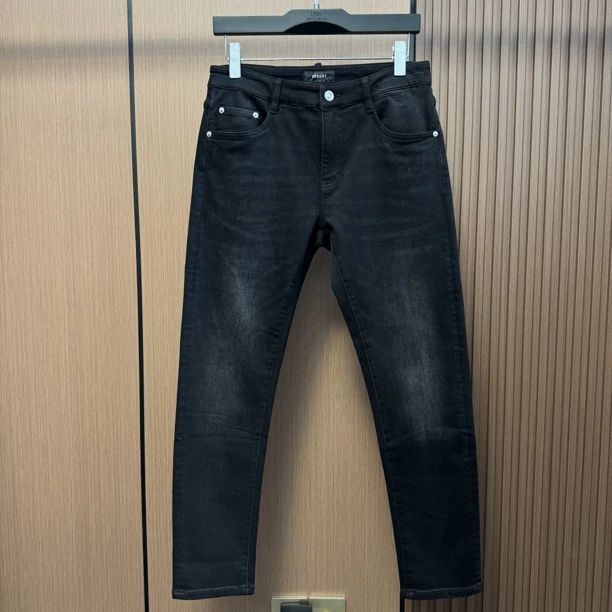 【迪赛普澜】秋冬新款60105男士高端舒适百搭休闲小直筒加绒牛仔裤