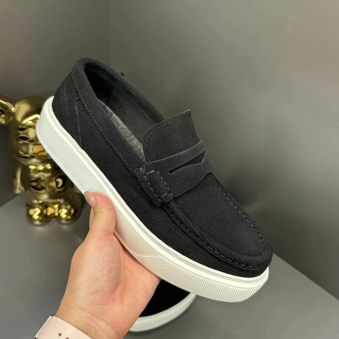 【1986】早秋新款42311男士舒适时尚百搭条绒乐福鞋