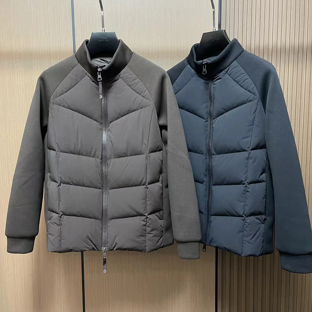 【BV】男士冬季新款20018高端轻奢时尚百搭白鹅绒外套