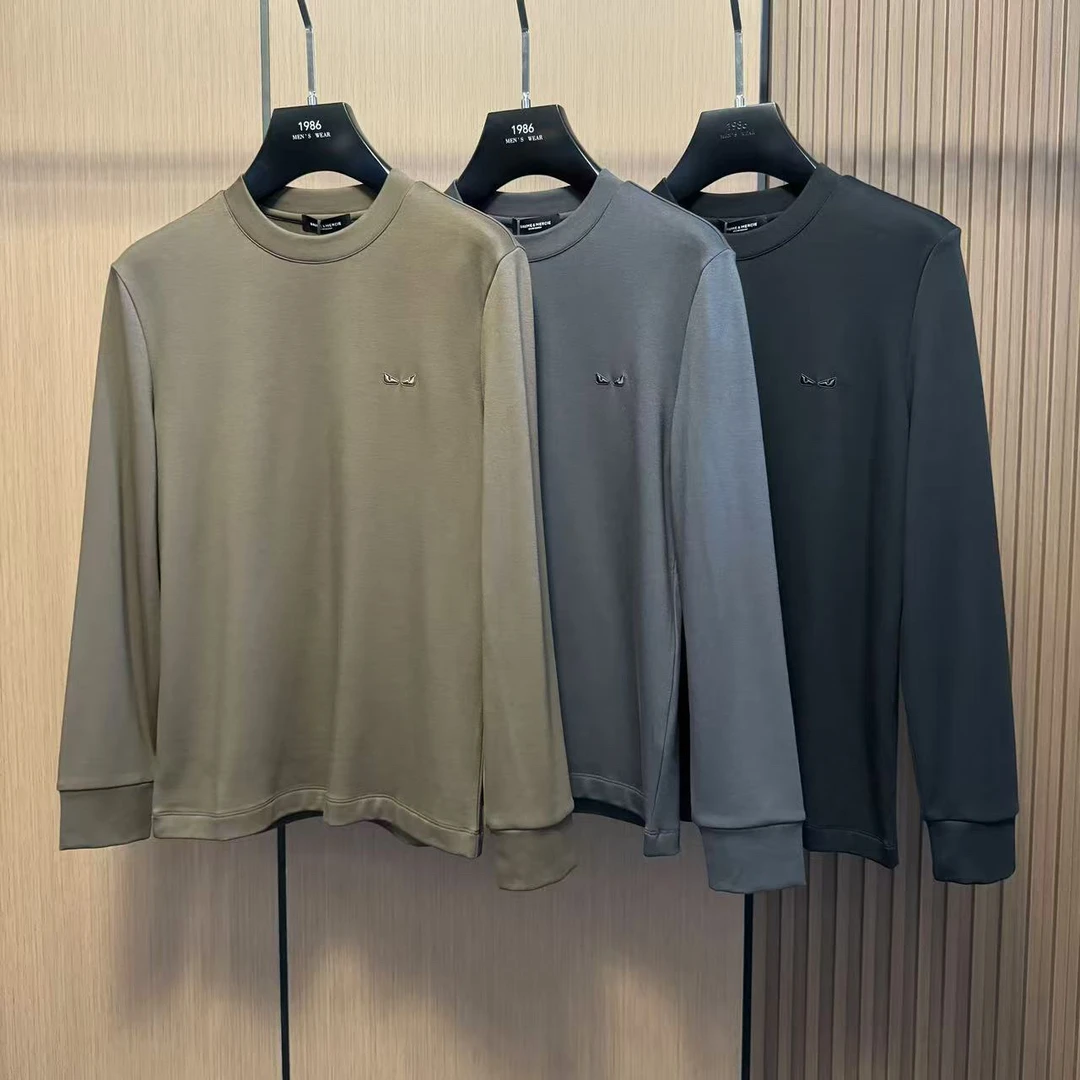 【加绒长袖】9002高级感加绒长绒棉亲肤百搭恶魔眼打底长袖