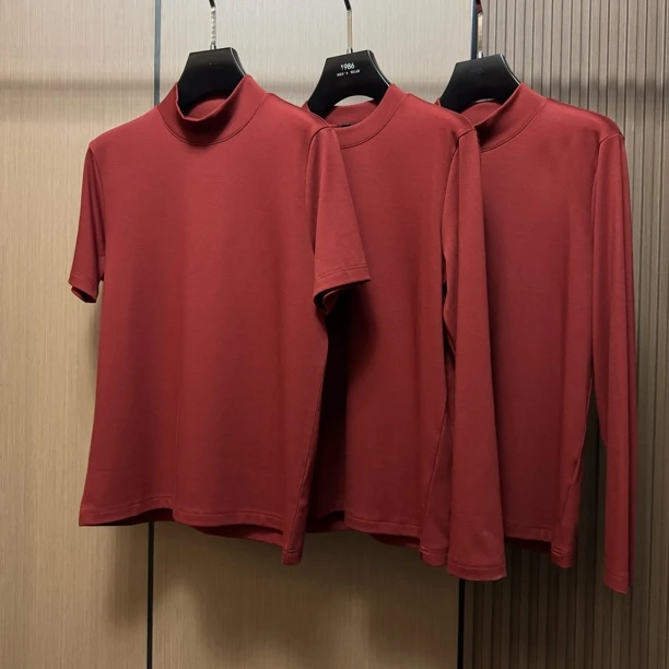 【新年款爵派尔出品】jl585男士亲肤百搭高级感棉感打底长袖