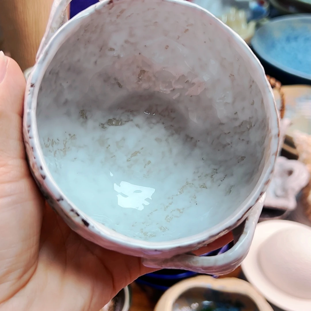 【闪购商品】瓷罐双耳碗